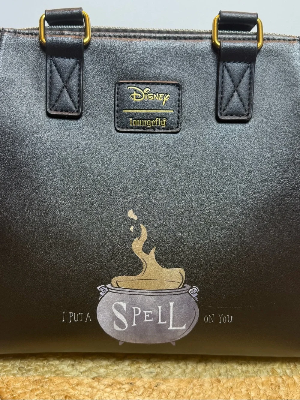 Loungefly Disney Hocus Pocus Sanderson Sisters Illustration Satchel Bag